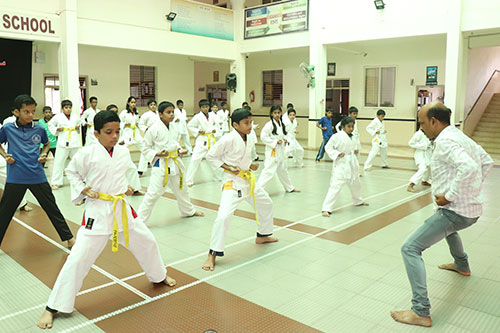 Co-curricular activity at Don Bosco School