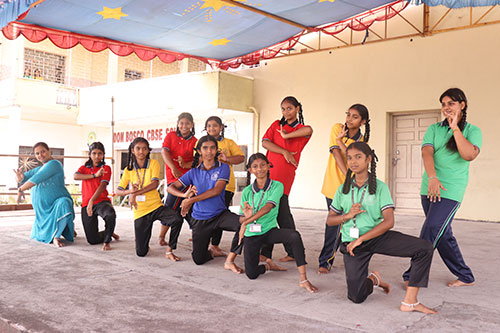 Co-curricular activity at Don Bosco School