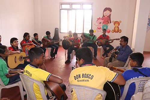 Co-curricular activity at Don Bosco School